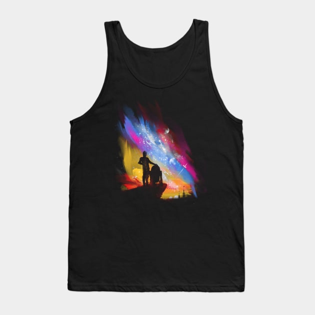 sunset on tatooine Tank Top by kharmazero